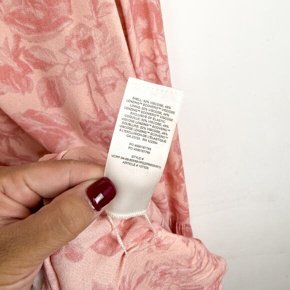 NWT Wilfred Aritzia Broadway Midi Dress Coral Rose Pink $158 - 6 - Picture 6 of 10